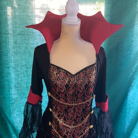 🎃 Halloween Costume Sexy Vampiress 
🖤❤️ Plus Sz 16W - Picture 6 of 6